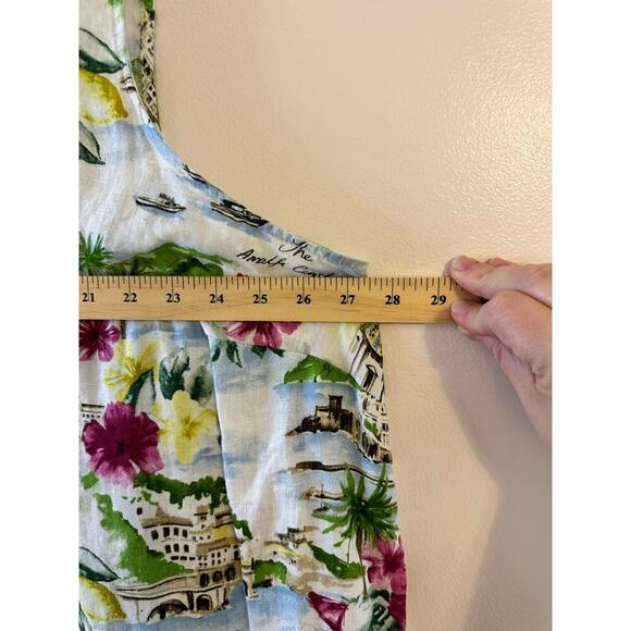 Cynthia Rowley Womens Amalfi Coast 100% Linen Sleeveless Shift Dress Plus 3X - Picture 5 of 8